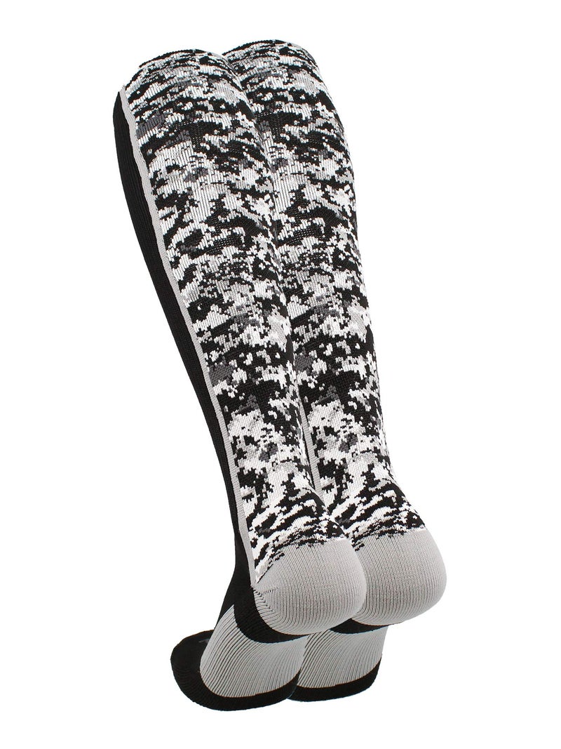 TCK Digital Camo OTC Socks (Black, Medium) - Image 2